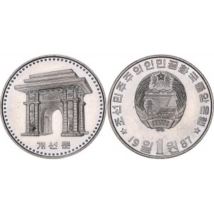 Korea 1 Won 1987