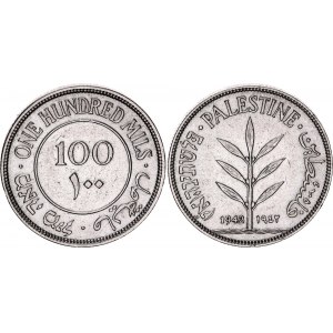 Palestine 100 Mils 1942