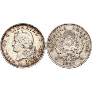 Argentina 50 Centavos 1882