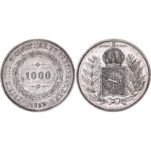 Brazil 1000 Reis 1852