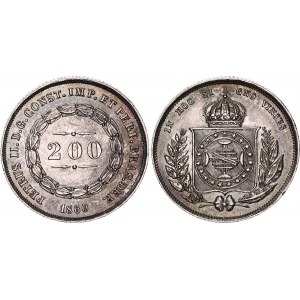 Brazil 200 Reis 1860