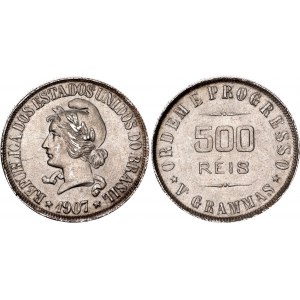 Brazil 500 Reis 1907