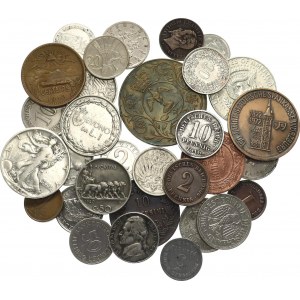 World Lot of 31 Coins 1849 - 1972