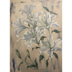 Tatiana Filipovich, White Lilies, 2023.