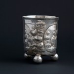 Heinrich Gottfried Anton Hammon (active 1682 - 1723), Baroque goblet, Nuremberg 17th/18th century.