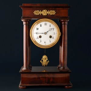 Zegar portykowy, Biedermeier ok. 1840 - 1850 r.