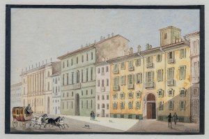 Augusto Zucoli, Włochy XIX w. (szkoła Posillipo), Neapolitańskie rezydencje, połowa XIX w.