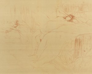 Henri de Toulouse-Lautrec (1864-1901), Femme sur le dos. Lassitude, 1896