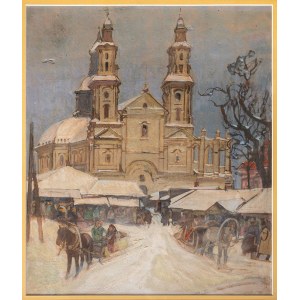 Henryk Uziembło (przypisywany), Katedra Wniebowzięcia Najświętszej Marii Panny w Pińsku, l. 30. XX w.