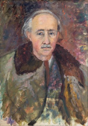 Janina Muszanka-Łakomska (1920 - 1982), Portret Wojciecha Weissa, przełom l. 40./50.