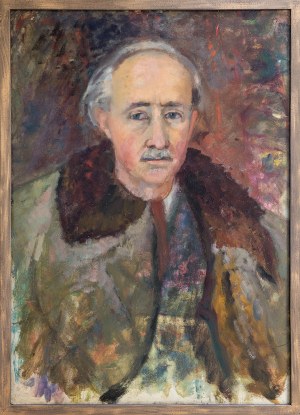 Janina Muszanka-Łakomska (1920 - 1982), Portret Wojciecha Weissa, przełom l. 40./50.