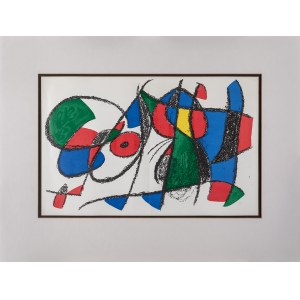 Joan Miró (1893 - 1983), Kompozycja VIII, 1974