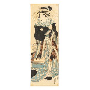 Eisen Keisai (1790-1848), Oiran [courtesan of the highest rank], pre-1845