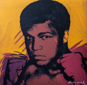 Andy Warhol, Muhammad Ali (Yellow/Brown)