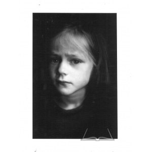 KOSSAKOWSKI Eustachy., (Autograf). Portret dziewczynki.