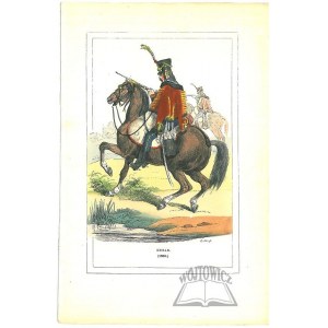 (WOJSKO). Husar (1809).