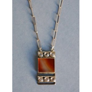 Collana di agata, Germania, anni 1920/30.