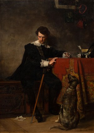 Władysław Czachórski, List miłosny, 1880
