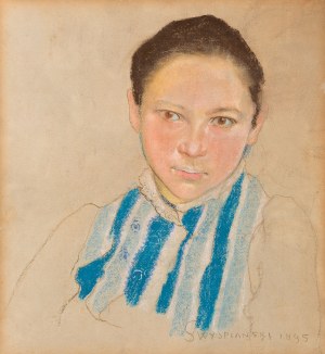 Stanisław Wyspiański, Portret dziewczyny, 1895