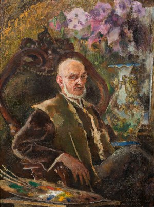Kazimierz Sichulski, Autoportret, 1940