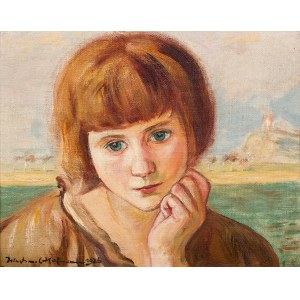 Wlastimil Hofman, Portret młodej dziewczyny, 1926