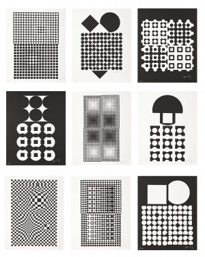 Victor Vasarely, Corpusculaires, 1973