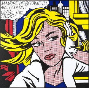 Roy Lichtenstein, M-Maybe, 1965