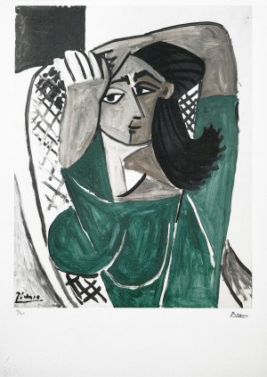 Pablo Picasso (1881-1973), Kobieta czesząca włosy