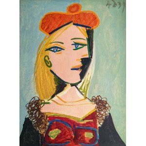 Pablo Picasso (1881-1973), Marie Therese w pomarańczowym berecie