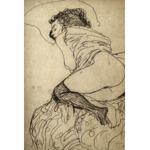 Gustav Klimt (1862-1918), Śpiąca kobieta