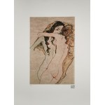 Egon Schiele (1890-1918), Zwei Frauen in Umarmung