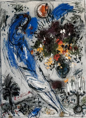 Marc Chagall (1887-1985), Miłość do księżyca