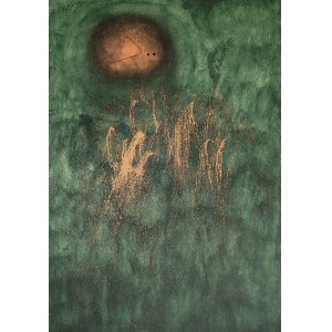 Joan Miro (1893-1983), Das von zwei Planeten verfolgte Haar