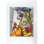 Roy Lichtenstein (1923-1997), Žena s kvetovaným klobúkom