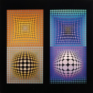 Victor Vasarely, Vp-118, Vp-108, 1975