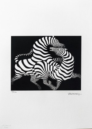 Victor Vasarely (1906-1997), Zebra