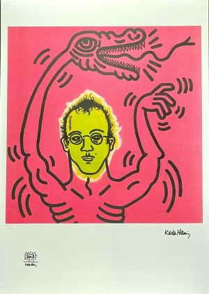 Keith Haring (1958-1990), Self portrait