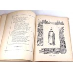 DUCHIŃSKA - KRÓLOWIE POLSCY 48 dosiek s drevorezmi vydanie 1893.