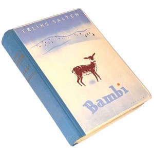 SALTEN - BAMBI wyd. 1 z 1937 ilustr.