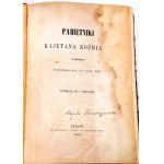 KOŹMIAN- PAMIĘTNIKI KAJETANA KOŹMIANA Oddz.1-3 [komplet] 1858
