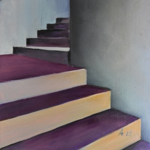 Anna KOŁAKOWSKA (ur. 1982), Violet staircase, 2023