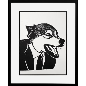 Rafał GAWLIK (nar. 1989), Wolf, zo série Folwark zwierzęcy, 2012