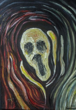 Wiktor STADNICZENKO (ur. 1990), Wrzask, wg. obrazu E. Muncha 