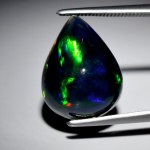 4,38ct - Czarny Naturalny Opal