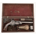 Perkusní revolver v kazetě  Massachusetts Arms Co. Maynard
