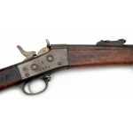 Švédská puška vzor 1867 Remington Rolling Block s tulejovým bajonetem