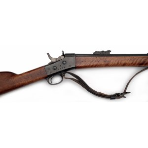 Švédská puška vzor 1867 Remington Rolling Block s tulejovým bajonetem