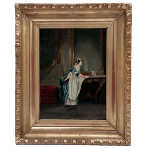 In Front of the Mirror, Pancraz Körle (Koerle)