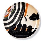 Malwina KONOPACKA (*1982), Satz von 4 dekorativen Tellern aus der Serie TÊTE-À-TÊTE, 2022