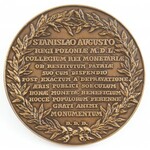 MEDAL, REFORMA MONETARNA STANISŁAWA AUGUSTA, 1766, kopia 1966